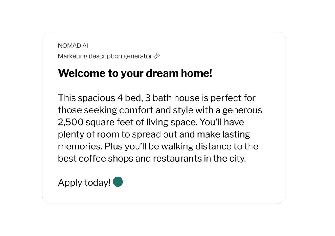 Professional Listing in Minutes